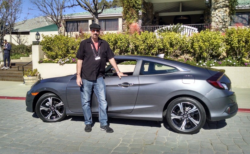 2016 Honda Civic Coupe viewed on the streets of San Diego, California